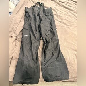 The North Face Black Overall Snowbib